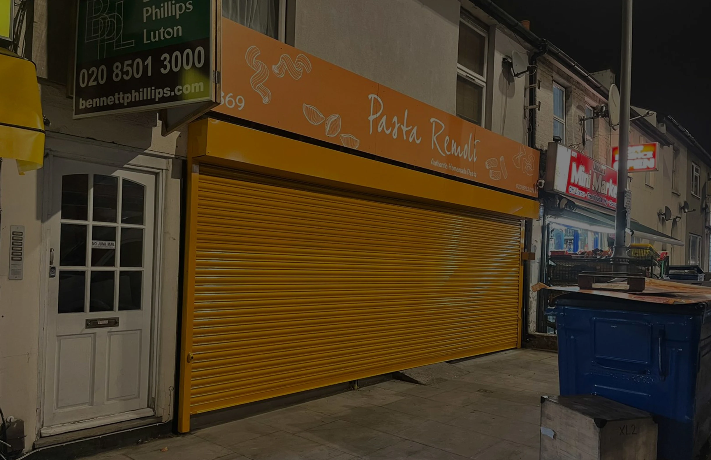 Shop fronts and roller shutters installation in London